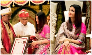 Aishwarya Rai Bachchan Looks Mesmerising In A Pink Saree At An Event In Pune
