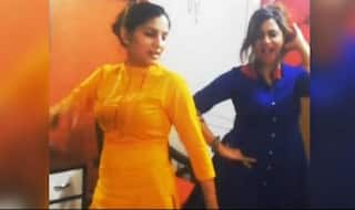 Watch: You Can't Afford To Miss Arshi Khan & Sapna Choudhary   s 'Rashke Qamar' Dance
