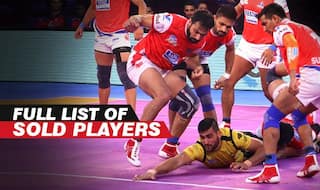 PKL 2018 Auction Day 1: Full List of Players Sold