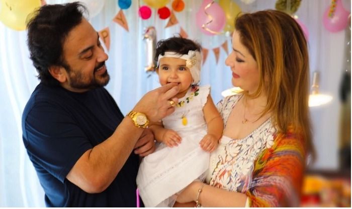 Adnan Sami Celebrates Daughter Medina S First Birthday In Germany