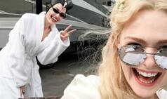Angelina Jolie Debuts on Instagram While Trolling Elle Fanning