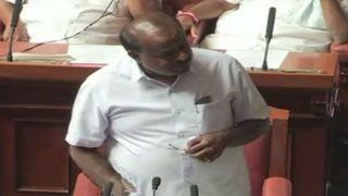 Karnataka Budget: BJP MLAs Stage Walkout Amid Kumaraswamy's Budget Speech, Five Dissenting Congress MLAs Remain Absent