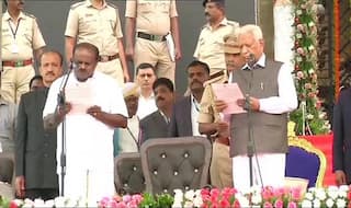 Kumaraswamy's Oath-Taking Ceremony: JD(S) Leader Sworn-in as karnataka Chief Minister