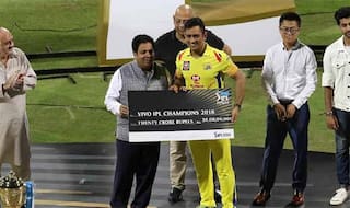 IPL2018: फाइनल जीतने के बाद CSK के खिलाड़ियों को मिले करोड़ों रुपये, जानें किसे कितनी मिली ईनामी राशि