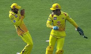 धोनी के मजाक से डर गए रविन्द्र जडेजा, वीडियो में देखें कैसे छिपाने लगे मुंह