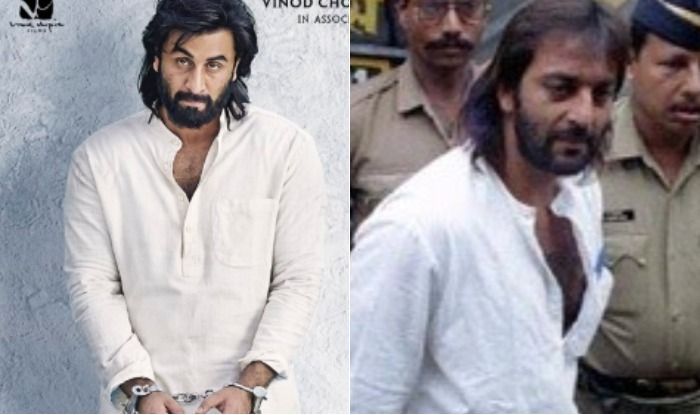 Image result for ranbir look sanju pic india.com