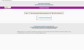 TN SSLC Result 2018 Result to be Available at tnresults.nic.in by 9:30 AM