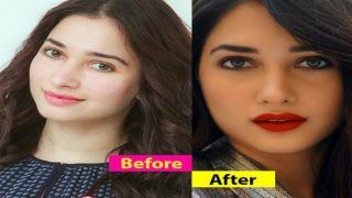 Baahubali Actress Tamannaah Bhatia Looks Unrecognisable In Before And After Pictures- View