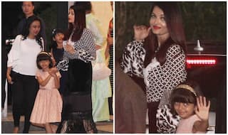 Aishwarya Rai Bachchan Dines Out With Aaradhya And Mother Vrinda Rai - View Pics