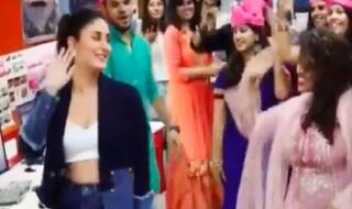 Kareena Kapoor Khan Can't Stop Blushing As She Dances To Bole Chudiyan - Watch Viral Video