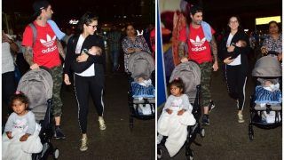 Sunny Leone, Daniel Weber Spotted With Daughter Nisha And Newborn Twins - See Pics Sunny Leone, Daniel Weber Spotted With Daughter Nisha And Newborn Twins - See Pics