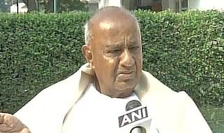 First Drama of 2019: BJP Mocks Teary-Eyed Deve Gowda Announcing His Grandson   s Contest