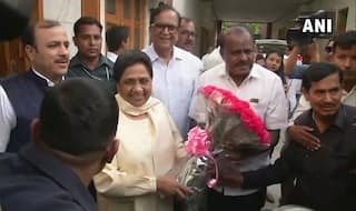 राहुल-सोनिया से पहले मायावती से मिले कुमारस्वामी, शपथग्रहण में शामिल होने का दिया न्योता