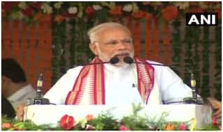 सरकार के 4 साल: पीएम मोदी का विपक्ष पर वार, जो जमानत पर हैं, वे एक मंच पर आए