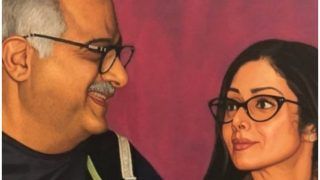 Janhvi Kapoor Shares An Unseen Painting Of Her Parents Boney Kapoor And Sridevi And It Leaves Us Teary Eyed