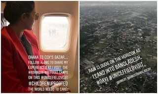 बांग्लादेश में रोहिंग्या शरणार्थियों से मिलने पहुंची यूनिसेफ की ब्रांड एम्बेसडर प्रियंका चोपड़ा