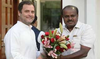Kumaraswamy Completes 100 Days in Office, Meets Rahul Gandhi After Siddaramaiah's 'CM Again' Remark