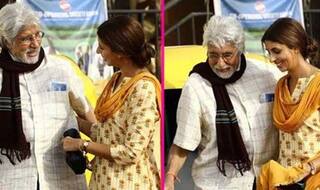 First Debut : पर्दे पर भी अमिताभ बच्चन का सहारा बनेगी उनकी बेटी श्वेता नंदा, देखिए तस्वीरें