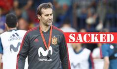 Julen Lopetegui Sacked Following Crushing Loss Against Barcelona