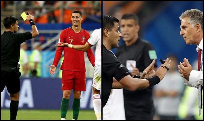 Fifa World Cup 2018 An Elbow Is A Red Card Does Not Matter