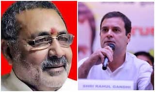 गिरिराज का राहुल पर निशाना, 30 हजार रुपए का पिज्जा खाने वाले को नहीं दिखती 12 हजार की नौकरी