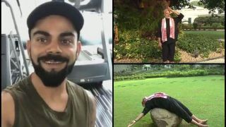Prime Minister Narendra Modi Completes #HumFitTohIndiaFit Challenge Given by Indian Captain Virat Kohli -- WATCH