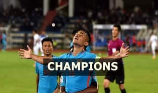 CHAMPIONS! Chhetri's Brace Good Enough as India Beat Kenya 2-0 to Win Intercontinental Cup