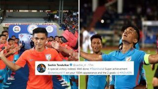 India vs Kenya: Sachin Tendulkar And Other Bollywood Celebrities Who Congratulated Sunil Chhetri's 100th International in Style
