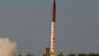 India Successfully Test Fires Nuclear-capable Agni-5 at Abdul Kalam Island Off Odisha Coast