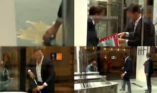 Watch: Dutch Prime Minister Mark Rutte Cleans up His Coffee Spill, Netizens Applaud Him