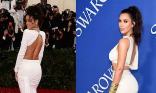 Did Kim Kardashian Just Take a Page From Rihanna's Style File for CFDA Awards? (Check it out)