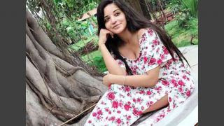 Bhojpuri Hotness Monalisa Aka Jhuma Boudi in Black Floral Dress is Too Hot to Handle- View Picture Bhojpuri Hotness Monalisa Aka Jhuma Boudi in Black Floral Dress is Too Hot to Handle- View Picture