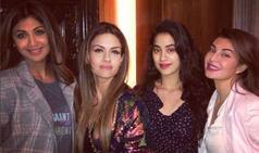 Janhvi Kapoor and Jacqueline Fernandez Slay At Manish Malhotra's Bash