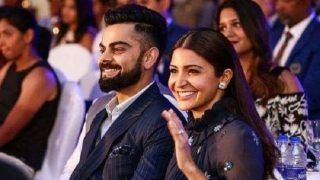 Anushka Sharma is One Proud Wife as Virat Kohli Wins The Polly Umrigar Award At BCCI Awards 2018 Anushka Sharma is One Proud Wife as Virat Kohli Wins The Polly Umrigar Award At BCCI Awards 2018