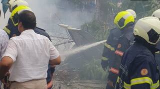 Mumbai: 5 Dead as Chartered Plane Crashes Into Construction Site in Ghatkopar; Probe Ordered