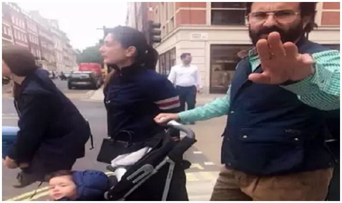 Saif Ali Khan Angry With A Passerby In London For Hounding His Son Taimur Ali Khan India Com