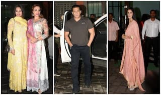 Salman Khan, Iulia Vantur, Katrina Kaif SPOTTED At Arpita Khan Sharma's Eid Party Last Night