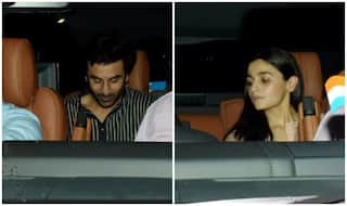 Ranbir Kapoor and Alia Bhatt Attend Special Sanju Screening Together  -  See Pics