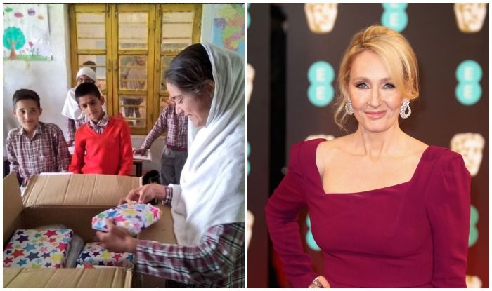 Jk Rowling Gifts Kashmiri Student With Harry Potter Books And A Jk Rowling Gifts Kashmiri Student With Harry Potter Books And A Personal Note After Reading Touching Buy A Book Report On African American Struggle To Vote also After High School Essay Synthesis Essay Topics