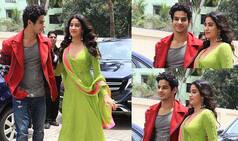 Karan Johar, Janhvi Kapoor, Ishaan Khatter Arrive in Style For Dhadak Trailer Launch