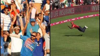 India vs England: Shikhar Dhawan vs Chris Jordan -- Whose Catch Was Better? -- WATCH
