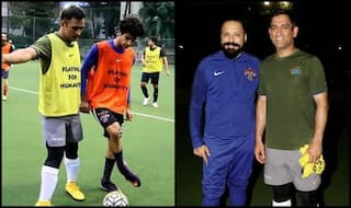 MS Dhoni-Ishaan Khattar Face-Off in a Football Match, Guess Who Won?