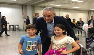 Brazilian Team in Rio After World Cup Exit