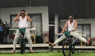 'Thala' MS Dhoni Turns Stuntman, Advises Fans to Try This at Home!