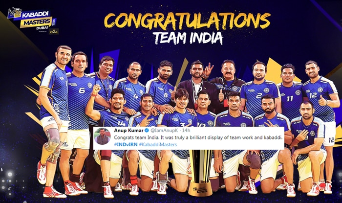 Kabbadi: Anup Kumar to Babul Supriyo, How Celebs Congratulated Ajay Thakur-Led Invincible India!