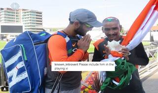 FAN No 1: Sudhir Gautam Meets Karthik in UK, Netizen Wants Him in Team!