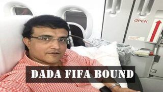 FIFA World Cup Final 2018: France vs Croatia -- Sourav Ganguly Flies From UK to Russia to Watch Finals