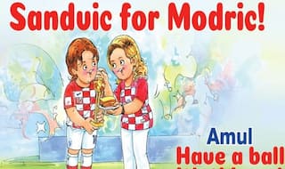 FIFA World Cup 2018 'Golden Ball' Winner Luka Modric Gets Amul's Golden Touch