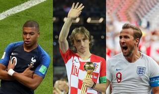 FIFA World Cup Best Combined XI Featuring Kane, Kylian Mbappe, Luka Modric And co