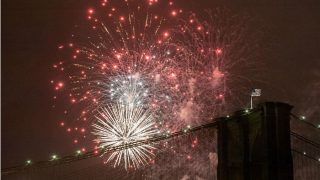 Fourth of July American Independence Day Celebrated With Mesmerizing Fireworks in New York